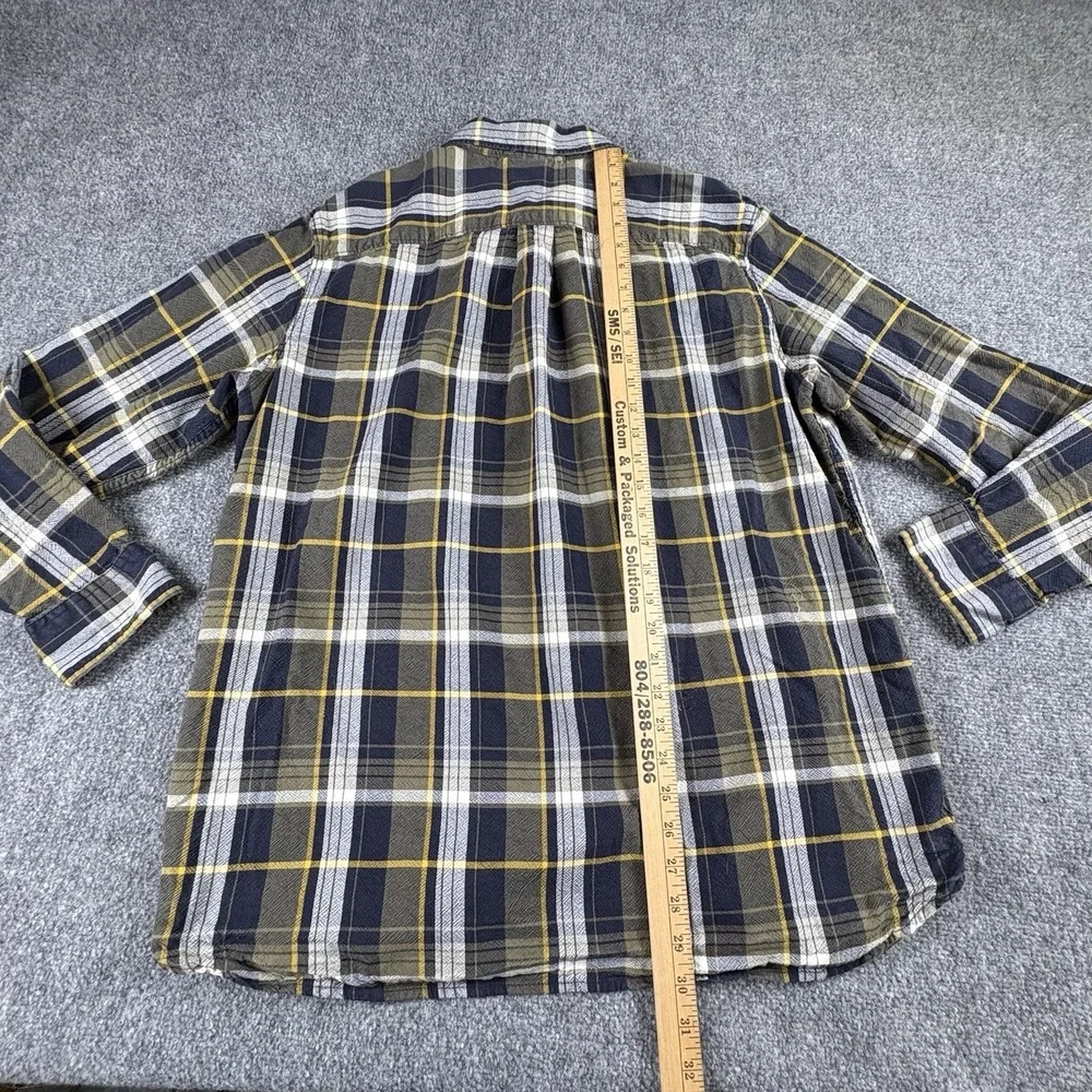 The North Face Shirt Men's XL Green Plaid Never Stop Exploring Gorpcore Hiking